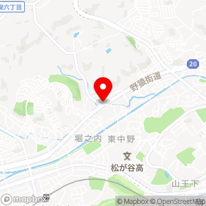 ファミリーマート 八王子東中野店の地図