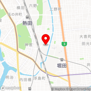 アオキスーパー 熱田店の地図