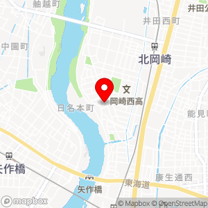 ファミリーマート 岡崎日名本町店の地図