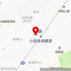 名鉄協商パーキング 相模原1号の地図