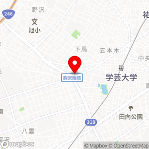 東急ストア 駒沢通り野沢店の地図