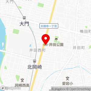 セブン-イレブン 岡崎井田南町店の地図
