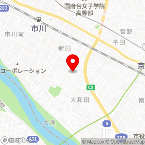 ローソン 市川新田三丁目店の地図
