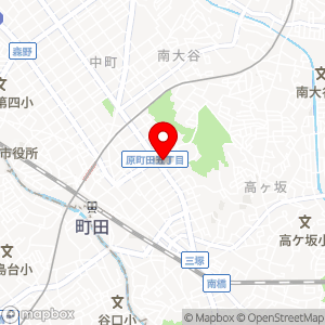 キョウテク ローソン町田原町田五丁目店パーキングの地図