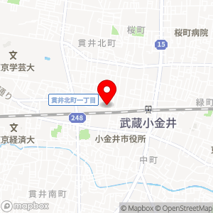 セブン-イレブン 武蔵小金井駅前通り店の地図