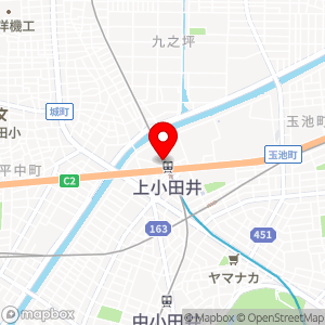 名鉄協商パーキング 上小田井駅の地図