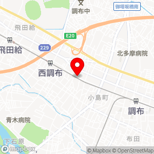 里乃駐車場の地図