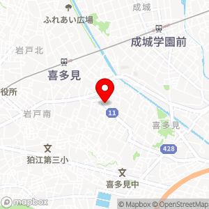 NPC24H 東京パーク喜多見第2駐車場の地図