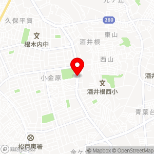 デイリーヤマザキ 松戸小金原店の地図