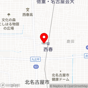 名鉄協商パーキング 西春駅前第2の地図