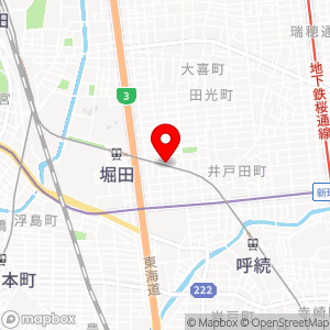 名鉄協商パーキング 堀田駅東第3の地図