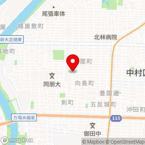 FK向島町2丁目17-2駐車場の地図