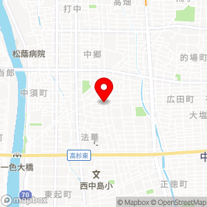 ローソン 中川法華一丁目店の地図