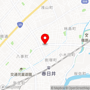 名鉄協商パーキング 春日井関田町の地図