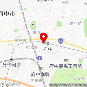 コインパーク プラウド府中宮西の地図