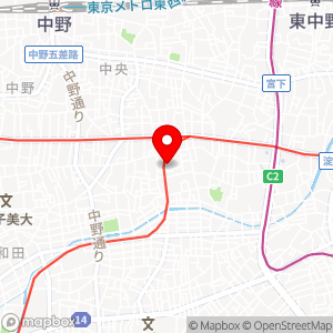 ローソン 中野本町新橋通り店の地図