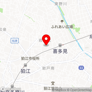 フェルスハイム駐車場の地図