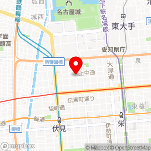名鉄協商パーキング 丸の内第11の地図