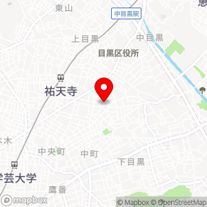 三井のリパーク 目黒中町2丁目第2の地図