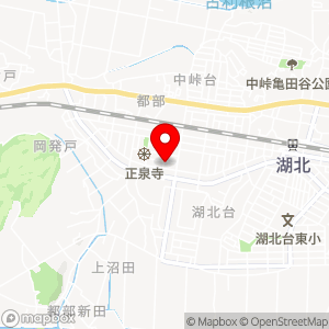 タイムパーキング 湖北台の地図