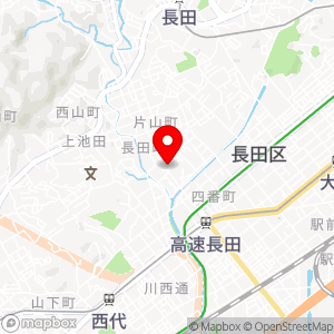 ローソンストア100 長田神社前店の地図