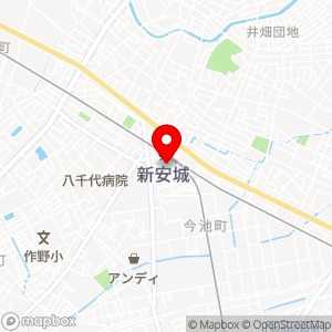 三井のリパーク 新安城駅前の地図