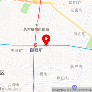 ファミリーマート 御器所通三丁目店の地図
