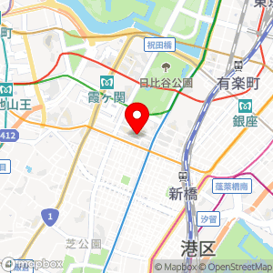ナビパーク 西新橋第1の地図