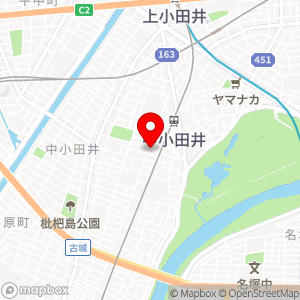 ホワイトピア 中小田井店の地図