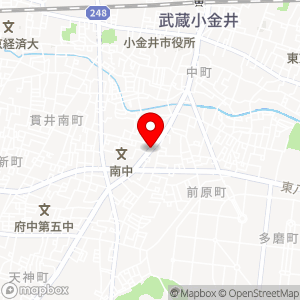 ナビパーク 小金井前原町第1の地図