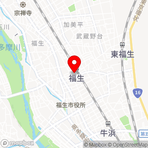 セブン-イレブン 福生西口店の地図