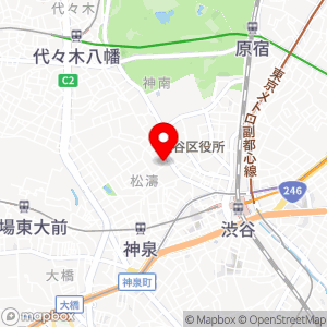 東急ライファ 松濤コインパーキングの地図