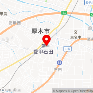 三井のリパーク 愛甲石田駅前の地図