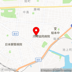 ローソンストア100 川崎大島店の地図