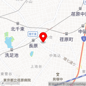 三井のリパーク 北馬込1丁目の地図