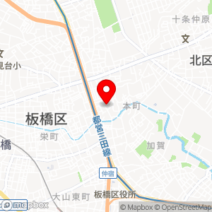 ローソン H板橋本町店の地図
