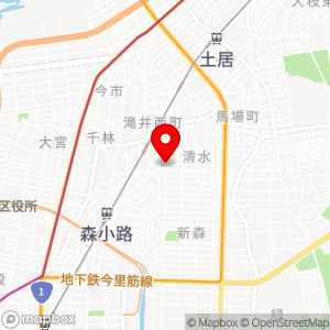 タイムズ 清水1丁目（大阪府）の地図