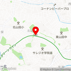 三井のリパーク 横浜北山田1丁目の地図