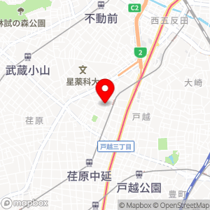 オオゼキ 戸越銀座店の地図
