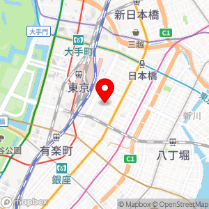 名鉄協商パーキング 八重洲口前の地図