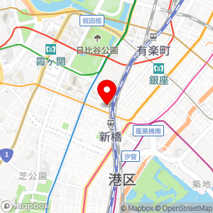 ファミリーマート フレッサイン新橋店の地図
