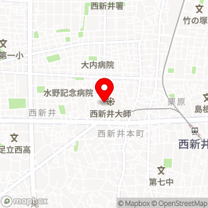 三井のリパーク 西新井大師前第2の地図