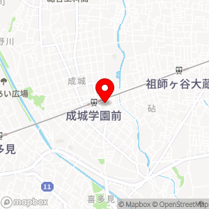 オリンピック 成城店の地図