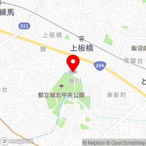 エコロパーク 城北中央公園第3の地図