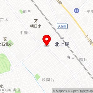 セブン-イレブン 上尾中妻1丁目店の地図