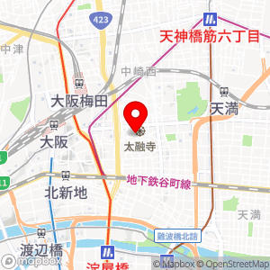 ローソン 太融寺町店の地図