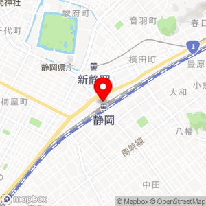 ニュー・クイック 静岡駅ビルパルシェ店の地図