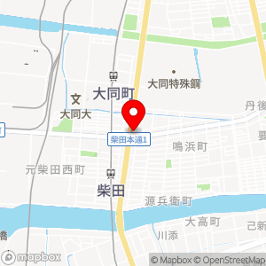ローソン100 柴田本通の地図