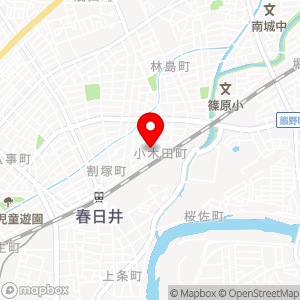 春日井小木田駐車場の地図