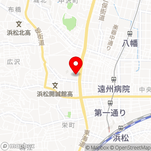 ファミリーマート 浜松市役所/S店の地図